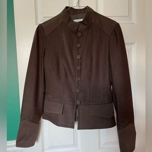 Brown Wool Blazer